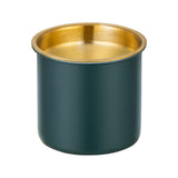 Maxbell Large Ashtray Stainless Steel Easy Clean for Smokers Bar House Decorations Green