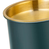 Maxbell Large Ashtray Stainless Steel Easy Clean for Smokers Bar House Decorations Green