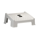 Maxbell Under Desk Foot Rest with Massage Roller Non Skid Footrest for Gaming Study White
