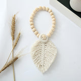 Maxbell Macrame Curtain Tiebacks Home Decor Handmade Holdbacks Beaded Farmhouse