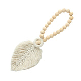 Maxbell Macrame Curtain Tiebacks Home Decor Handmade Holdbacks Beaded Farmhouse