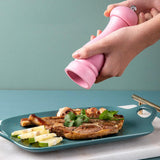 Maxbell Manual Pepper or Salt Grinder Ceramic Grinding Core Refillable Adjustable Pink