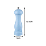 Maxbell Manual Pepper or Salt Grinder Ceramic Grinding Core Refillable Adjustable Blue