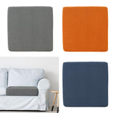 Maxbell Replacement Couch Cushion Cover Washable One Seat for Living Room Chaise Orange