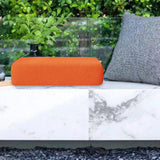 Maxbell Replacement Couch Cushion Cover Washable One Seat for Living Room Chaise Orange