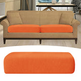 Maxbell Replacement Couch Cushion Cover Washable One Seat for Living Room Chaise Orange