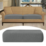 Maxbell Replacement Couch Cushion Cover Washable One Seat for Living Room Chaise Dark Grey