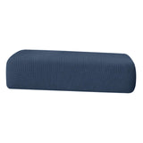 Maxbell Replacement Couch Cushion Cover Washable One Seat for Living Room Chaise Navy Blue