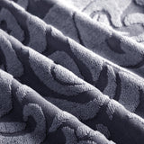 Maxbell High Stretch Sofa Armrest Cover Jacquard Sofa Armchair Slipcovers Grey