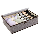 Maxbell Drawer Underwear Bra Organizer Sock Storage Box with Lid Rectangular Durable
