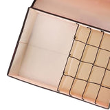 Maxbell Drawer Underwear Bra Organizer Sock Storage Box with Lid Rectangular Durable