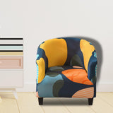 Maxbell Club Chair Slipcover Washable Armchair Slipcovers for Bedroom Living Room