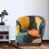 Maxbell Club Chair Slipcover Washable Armchair Slipcovers for Bedroom Living Room