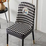 Maxbell Stretch Seat Slipcovers Decorative Washable for Banquet Dining Room White