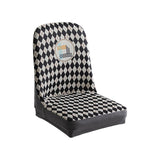 Maxbell Stretch Seat Slipcovers Decorative Washable for Banquet Dining Room White