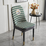 Maxbell Stretch Seat Slipcovers Decorative Washable for Banquet Dining Room White