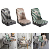 Maxbell Stretch Seat Slipcovers Decorative Washable for Banquet Dining Room White