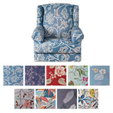 Maxbell Wingback Chair Cover Couch Furniture Protector for Bedroom Living Room Blue