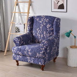 Maxbell Wingback Chair Cover Couch Furniture Protector for Bedroom Living Room Purple