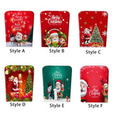 Maxbell Polyester Xmas Christmas Chair Cover Furniture Protective for Holiday Room Style A