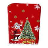 Maxbell Polyester Xmas Christmas Chair Cover Furniture Protective for Holiday Room Style C