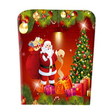 Maxbell Polyester Xmas Christmas Chair Cover Furniture Protective for Holiday Room Style D