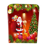 Maxbell Polyester Xmas Christmas Chair Cover Furniture Protective for Holiday Room Style D