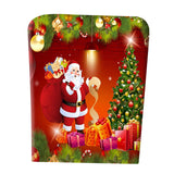 Maxbell Polyester Xmas Christmas Chair Cover Furniture Protective for Holiday Room Style D