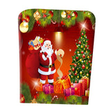 Maxbell Polyester Xmas Christmas Chair Cover Furniture Protective for Holiday Room Style D