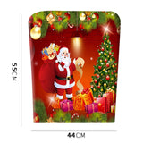 Maxbell Polyester Xmas Christmas Chair Cover Furniture Protective for Holiday Room Style D