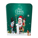 Maxbell Polyester Xmas Christmas Chair Cover Furniture Protective for Holiday Room Style E