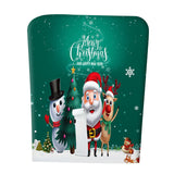 Maxbell Polyester Xmas Christmas Chair Cover Furniture Protective for Holiday Room Style E