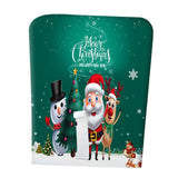 Maxbell Polyester Xmas Christmas Chair Cover Furniture Protective for Holiday Room Style E