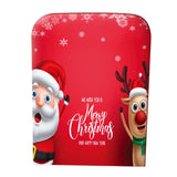 Maxbell Polyester Xmas Christmas Chair Cover Furniture Protective for Holiday Room Style F