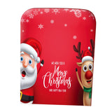 Maxbell Polyester Xmas Christmas Chair Cover Furniture Protective for Holiday Room Style F