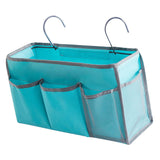 Maxbell Portable Bedside Organizer Bedside Hanging Storage Basket for Bedroom Room green