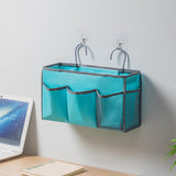 Maxbell Portable Bedside Organizer Bedside Hanging Storage Basket for Bedroom Room green