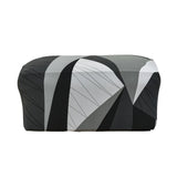 Maxbell Stretch Ottoman Covers Printed Protector Cover Modern Living Room Style A