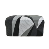 Maxbell Stretch Ottoman Covers Printed Protector Cover Modern Living Room Style A