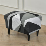Maxbell Stretch Ottoman Covers Printed Protector Cover Modern Living Room Style A