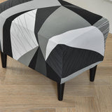 Maxbell Stretch Ottoman Covers Printed Protector Cover Modern Living Room Style A
