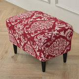 Maxbell Stretch Ottoman Covers Printed Protector Cover Modern Living Room Style E