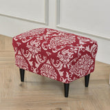 Maxbell Stretch Ottoman Covers Printed Protector Cover Modern Living Room Style E