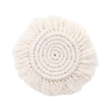 Maxbell Woven Placemats Washable Non Slip Dining Table Heat Resistant Bohemian White