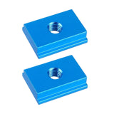 Maxbell 2x track Slider Practical Jig Screw for Metalworking Slot M8 Blue