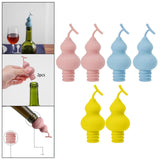 Maxbell 2x Silicone Beer Champagne Cap Cover Reusable Preservation Tools Blue