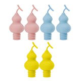 Maxbell 2x Silicone Beer Champagne Cap Cover Reusable Preservation Tools Blue