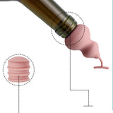 Maxbell 2x Silicone Beer Champagne Cap Cover Reusable Preservation Tools Pink