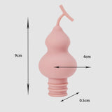 Maxbell 2x Silicone Beer Champagne Cap Cover Reusable Preservation Tools Pink