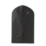 Maxbell Hanging Garment Bag Protective Cover Non Woven Fabric, for Travel Durable Black 60x100cm